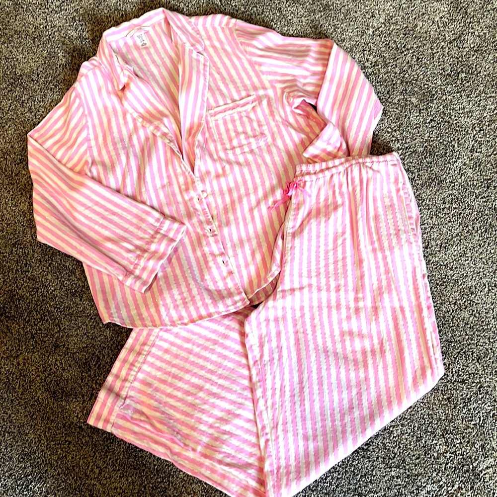 Victoria secret pajamas Size Large